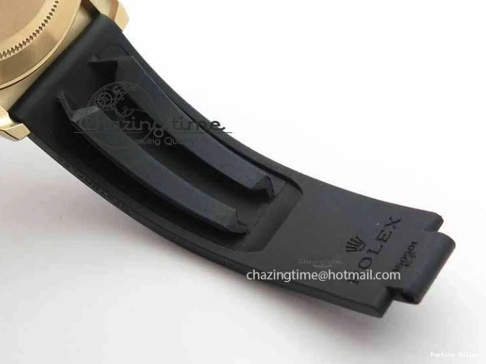 0417 RelaxedFit Daytona 116515 Noob 1:1 Best Edition Rose Gold Dial On Black Rubber Strap A7750(Free Extra Strap) 3740